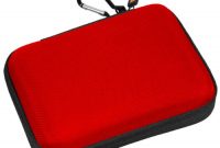 ausgefallene mumbi externe festplattentasche bis 635 cm 25 zoll rot foto