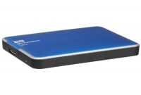 ausgefallene wd my passport ultra externe festplatte 1tb 64 cm 25 zoll usb 30 blau foto