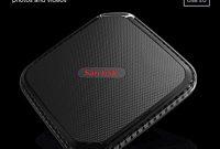 ausgezeichnete sandisk extreme 500 120gb portable ssd bis zu 415mbs foto