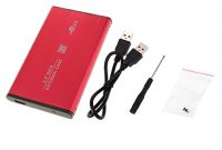 erstaunlich generic usb 20 sata extern 25 ssd hdd festplatte gehause laptop plattengehause rot foto