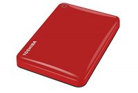 erstaunlich toshiba canvio connect ii 500 gb mobile festplatte 64 cm 25 zoll usb 30 rot bild