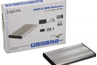 erstaunliche logilink geh 63cm 25 usb 20 ide silber alu o nt bild