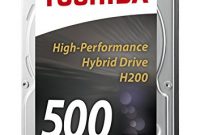 erstaunliche toshiba h200 500 gb hybrid interne festplatte 64 cm 25 zoll sata schwarz bild