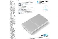 fabelhafte freecom 56367 1tb mhdd 25 zoll usb 30 mobile hard drive silber foto