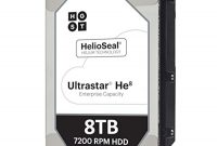 schone hgst 0f23267 sata festplatte 89 cm 35 zoll 8tb sata3 he8 huh728080ale600 foto