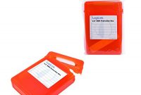 schone logilink ua0133 festplatte schutzhulle fur 1x 89 cm 35 zoll hdd orange bild