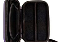 wunderbare kwmobile hardcase tasche hulle fur externe festplatten 25 schutzhulle in violett bild