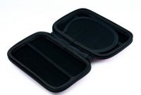 wunderbare qumox schwarz 25 hdd tasche hartschale fur tragbare festplatte case doppelverschlus bild