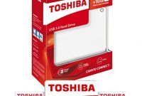 wunderbare toshiba canvio connect ii 1 tb mobile festplatte 64 cm 25 zoll usb 30 weiss bild