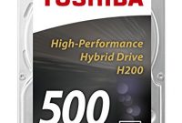 wunderbare toshiba h200 500 gb hybrid interne festplatte 64 cm 25 zoll sata schwarz bild