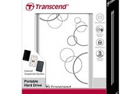 wunderbare transcend storejet a3 externe festplatte 2tb 64 cm 25 zoll 5400rpm usb 30 weiss foto