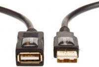 ausgefallene amazonbasics 7gv4 usb 20 a stecker auf a buchse verlangerungskabel 1 m schwarz foto