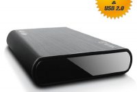 ausgezeichnete fantec db alu2e schwarz 2tb esata usb20 aluminium bild