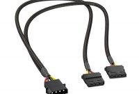 ausgezeichnete kabeldirekt 4 pin molex auf 2 x 4 pin molex y kabel 30 cm bild