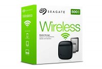 ausgezeichnete seagate stdc500205 500gb drahtlose externe portable festplatte schwarz foto