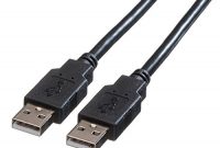 awesome roline usb 20 kabel a stecker auf a stecker highspeed datenkabel schwarz 18 m bild