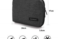 cool bagsmart elektronische tasche elektronik organizer reise fur handy ladekabel powerbank usb sticks sd karten schwarz foto