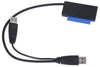 cool dual usb 30 zu sata konverter adapter fur 25 festplatte hdd festplatten foto