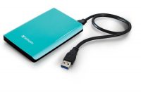 erstaunlich verbatim 53174 externe festplatte 64 cm 25 zoll 5400rpm usb 30 blau bild