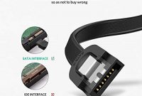 fabelhafte ugreen sata kabel 45cm hdd ssd datenkabel bis 6gbits mit 2 gerade stecker 3pcs schwarz bild