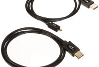 fantastische amazonbasics usb 20 kabel a stecker auf micro b 09 m 2 stuck foto