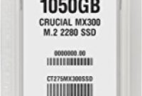 fantastische crucial mx300 ct1050mx300ssd4 1 tb internes ssd 3d nand sata m2 2280 bild