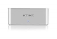 fantastische icy box dockingstation 2x sata 25 undoder 35 zu 1x usb 30 host aluminium bild