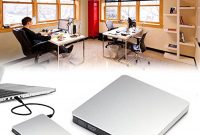 grossen sopoby usb 30 dvd laufwerk super multi dvd 8x extern optische cddvd brenner fur apple imac macbook pro macbook air universal laptop pc aluminum silber foto