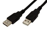 schone roline usb 20 kabel a stecker auf a stecker highspeed datenkabel schwarz 45 m foto