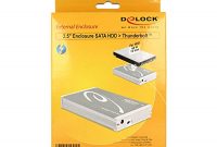 wunderbare delock 42510 25 externes gehause sata hddssd zu thunderbolt bis 15 mm hdd foto