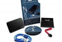 wunderbare ocz ssd upgrade kit 25 35 zoll adapter bracket sata iii usb 20 kabel foto