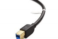 ausgefallene cable mattersr superspeed usb 30 type a auf b kabel in schwarz 1m foto