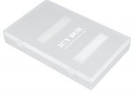 ausgefallene icy box ib ac603 usb 20 zu sata adapter inkl schutzbox fur 25 635 cm hddssd weiss bild