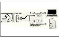 ausgefallene kimilar usb 20 to sata 7 15 22 pin adapter cable for 25 inch hdd foto