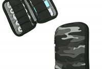 ausgezeichnete bubm soft mini tasche aufwahrungstasche mit 9 kapazitat fur usb drive shuttle camouflage foto