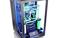 awesome thermaltake the tower 900 pc gehause schwarz foto