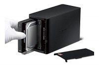 cool buffalo linkstation 520 ls520de eu 2 bay nas 10ghz dual core ddr3 256mb schwarz foto