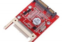 cool sodial r compact flash zu sata serial ata adapter konverter bild