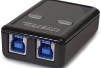 erstaunliche plugable usb 30 switch oder umschalter fur usb gerat zwischen zwei rechner ab switch foto