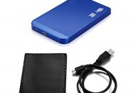 fabelhafte fall fur sata hdd high speed usb 20 externes gehause sata hdd und ssd in 25 blau foto