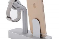 fabelhafte niutop apple watch stand 2 in 1 premium aluminium ladestation foto