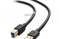 wunderbare cable mattersr superspeed usb 30 type a auf b kabel in schwarz 1m bild