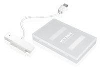 wunderbare icy box ib ac603 usb 20 zu sata adapter inkl schutzbox fur 25 635 cm hddssd weiss foto