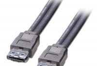 wunderbare lindy externes sata ii kabel 1m 2 x esata stecker foto