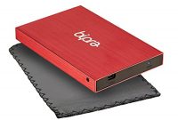 ausgezeichnete festplatte fat32 externe festplatte mit usb 20 25 farbe rot 100 gb foto