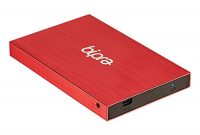 ausgezeichnete festplatte fat32 externe festplatte mit usb 20 25 farbe rot 400 gb foto