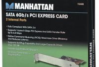 ausgezeichnete manhattan sata 6gbits pci express karte 2 interne foto