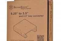 ausgezeichnete silverstone sst sdp10b einbaurahmen 525 mit halterung fur 1x 35 und 2x 25 hddssd foto