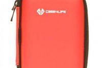 awesome case4life stossfest externe festplattentaschen 25 zoll 635cm rot lebenslange garantie bild
