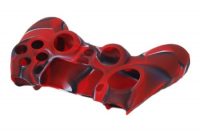 erstaunlich skin camo silikon schutzhulle fur ps4 controller rot mit schwarz bild